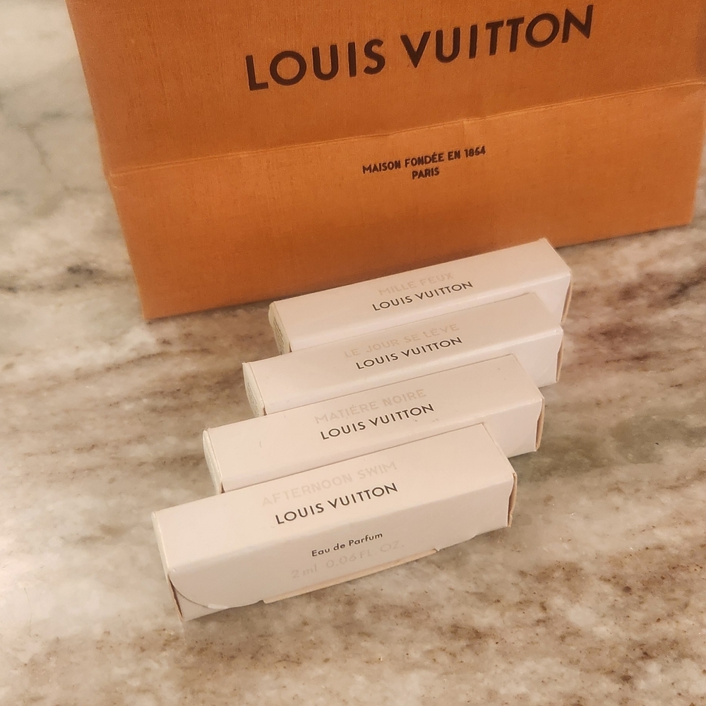 Louis Vuitton 4 sample size perfumes